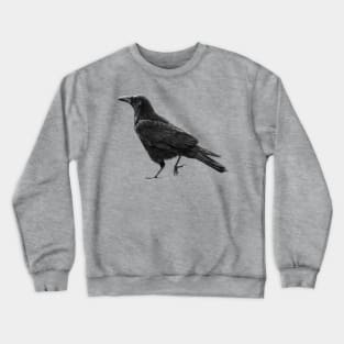Crow Painting Crewneck Sweatshirt